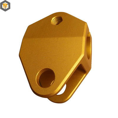 Partición de repuesto de aleación de metal de aluminio de torneado y fresado CNC de precisión para la fabricación