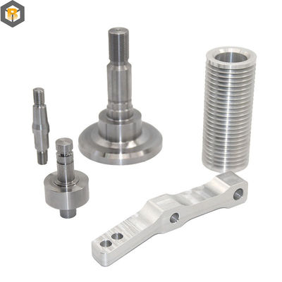 Partición de repuesto de aleación de metal de aluminio de torneado y fresado CNC de precisión para la fabricación