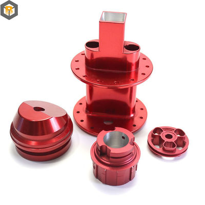 Servicio de precisión de impresión 3D de aluminio anodizado con máquina CNC