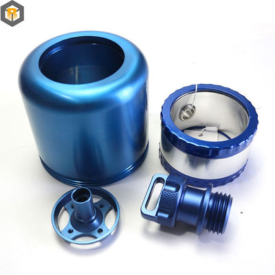 Servicio de precisión de impresión 3D de aluminio anodizado con máquina CNC