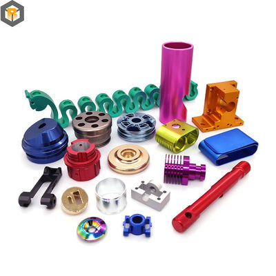 Servicio de precisión de impresión 3D de aluminio anodizado con máquina CNC