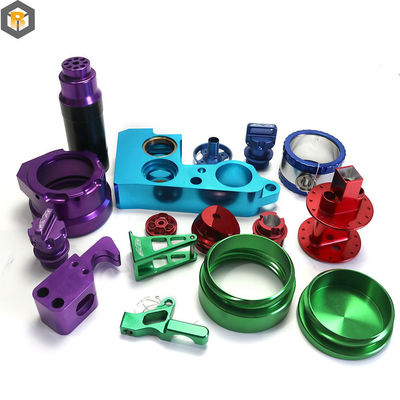 Servicio de precisión de impresión 3D de aluminio anodizado con máquina CNC