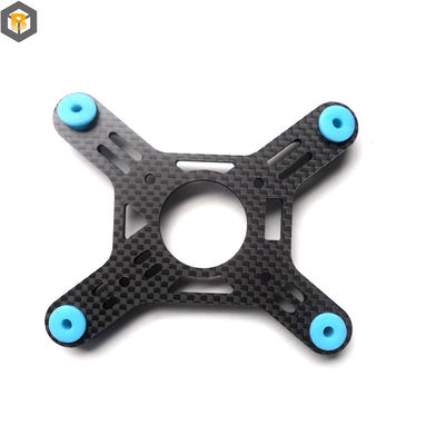 Mecanizado CNC de aleación personalizada Corte CNC 3K de fibra de carbono Micro mecanizado pieza de repuesto automática