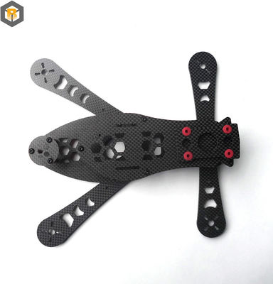 Mecanizado CNC de aleación personalizada Corte CNC 3K de fibra de carbono Micro mecanizado pieza de repuesto automática