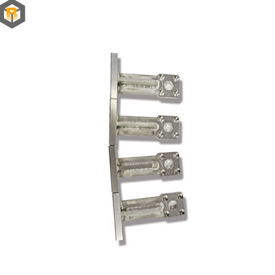Personalizar Gr5 Tc4 filtros de combustible trampa de mecanizado de precisión de titanio CNC pieza de repuesto de giro