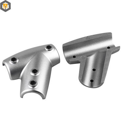 Máquina de reciclaje de metales Servicio de fresado CNC de aleaciones con piezas de repuesto de aluminio anodizado