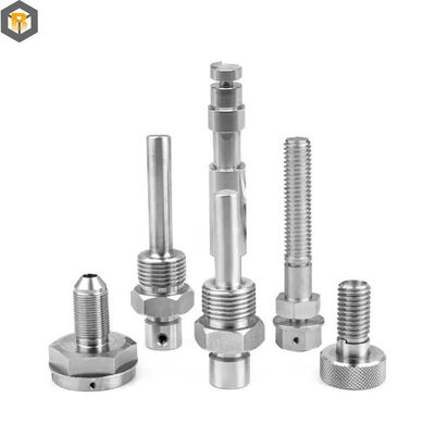 Partes de torneado y fresado CNC de aleación personalizadas para máquinas de acero inoxidable de precisión