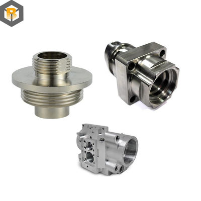 Maquinaria para el giro de metales de aleación para piezas de repuesto profesionales de perforación de fresado CNC ISO9001