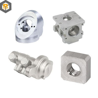 Maquinaria para el giro de metales de aleación para piezas de repuesto profesionales de perforación de fresado CNC ISO9001