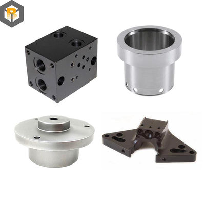 Maquinaria para el giro de metales de aleación para piezas de repuesto profesionales de perforación de fresado CNC ISO9001