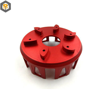 Servicio de torneado de aluminio de máquinas de mecanizado CNC