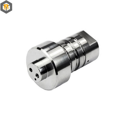 Mecanizado CNC personalizado de piezas de acero inoxidable para torno de precisión por 2D / 3D / dibujo