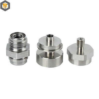 Mecanizado CNC personalizado de piezas de acero inoxidable para torno de precisión por 2D / 3D / dibujo