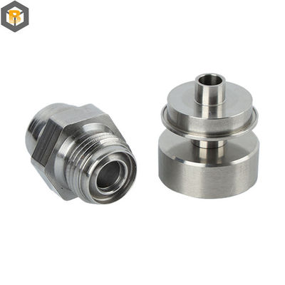 Mecanizado CNC personalizado de piezas de acero inoxidable para torno de precisión por 2D / 3D / dibujo