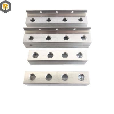 Partidas de aluminio de alta precisión de aleación CNC a medida OEM Parte de la máquina de fabricación de metal
