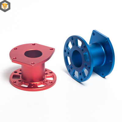 Maquinaria de dibujo de aleaciones metálicas Servicio de mecanizado CNC personalizado para piezas de aluminio anodizado