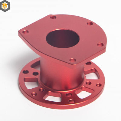 Maquinaria de dibujo de aleaciones metálicas Servicio de mecanizado CNC personalizado para piezas de aluminio anodizado