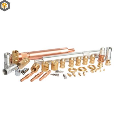 Maquinaria de dibujo de aleaciones metálicas Servicio de mecanizado CNC personalizado para piezas de aluminio anodizado