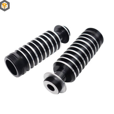 Las asas de los sables de luz hechas con una máquina de torneado CNC de precisión y anodizado de aluminio