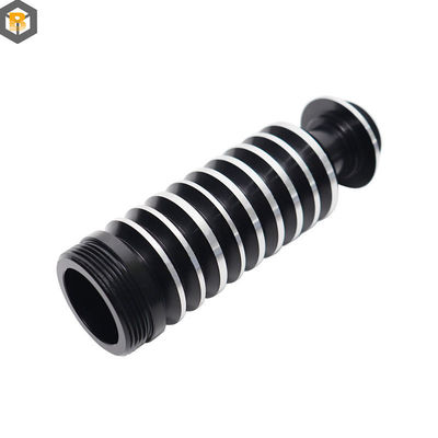 Las asas de los sables de luz hechas con una máquina de torneado CNC de precisión y anodizado de aluminio