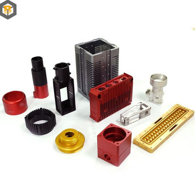 Partidas de máquinas de procesamiento de metales 3D personalizadas Anodizando aluminio piezas de repuesto de torneado CNC