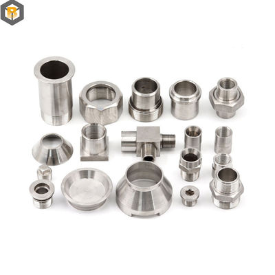 Micro mecanizado de aleaciones Fabricación de metales a medida Torsión CNC de piezas de repuesto de acero