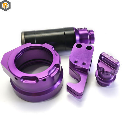 Parte de repuesto de molienda de precisión de impresión 3D de aluminio anodizado con máquina CNC