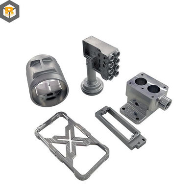 Servicio de fresado CNC de piezas de repuesto de aleación de aluminio de precisión para máquinas de procesamiento de metales
