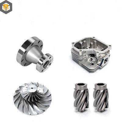 Partidas de mecanizado CNC de aleación de aluminio de aleación de aluminio para torneado y fresado OEM