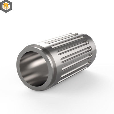 Parte de repuesto de torneado CNC de aluminio anodizado de acero inoxidable de latón de precisión personalizada