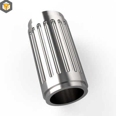 Parte de repuesto de torneado CNC de aluminio anodizado de acero inoxidable de latón de precisión personalizada