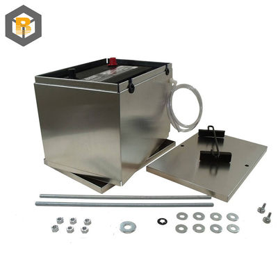 Caja de baterías de acero inoxidable Parte de la máquina de procesamiento de metales personalizada por 2D / 3D / dibujo