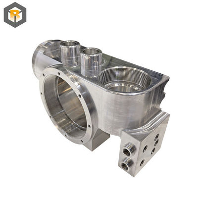 Partes de mecanizado de fresado CNC de 5 ejes de aluminio de precisión para el servicio de fabricación de metales