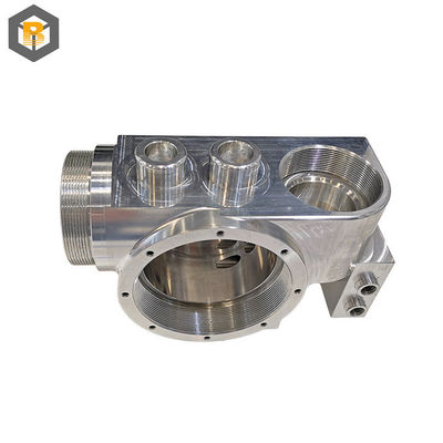 Partes de mecanizado de fresado CNC de 5 ejes de aluminio de precisión para el servicio de fabricación de metales