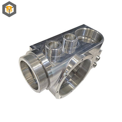 Partes de mecanizado de fresado CNC de 5 ejes de aluminio de precisión para el servicio de fabricación de metales