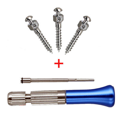 Produce piezas de máquinas de implantes dentales de titanio CNC con fresado y torneado de precisión