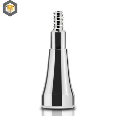 Implante dental personalizado 2D/3D Abutment protésico para implantes de cuello regulares estrechos