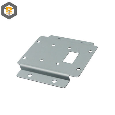 Personalizado por 2D / 3D / dibujo Brackets de soporte de aluminio para chapa de metal negro de varias formas