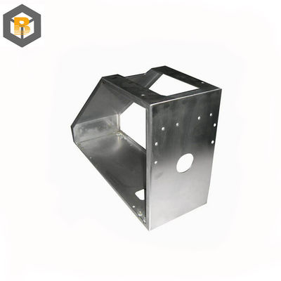 Personalizado por 2D / 3D / dibujo Brackets de soporte de aluminio para chapa de metal negro de varias formas