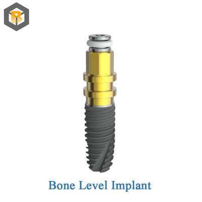 Implante dental personalizado 2D/3D Abutment tornillo hexagonal externo para laboratorio dental profesional