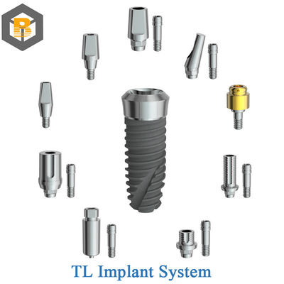 Popularidad personalizada Componentes dentarios protésicos de nivel de tejido para implantes dentales OEM