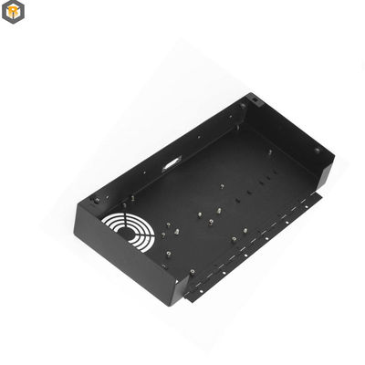 Servicio de fabricación de chapa metálica de acero de aluminio de doble dimensiones para piezas de máquinas