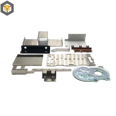 Fabricación de placas de acero de aluminio, estampado, piezas de flexión