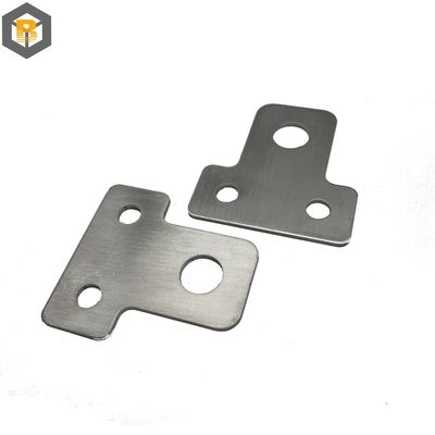 Fabricación de hojas de corte por láser de metal de alta precisión a medida Partes de estampado de soporte de aluminio