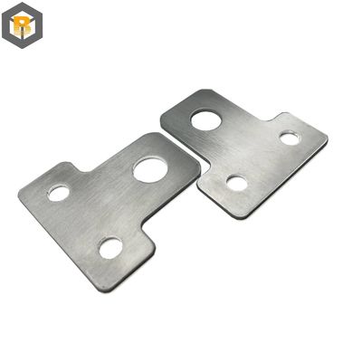 Fabricación de hojas de corte por láser de metal de alta precisión a medida Partes de estampado de soporte de aluminio