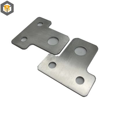 Fabricación de hojas de corte por láser de metal de alta precisión a medida Partes de estampado de soporte de aluminio