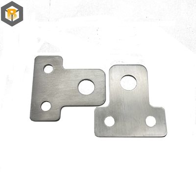 Fabricación de hojas de corte por láser de metal de alta precisión a medida Partes de estampado de soporte de aluminio