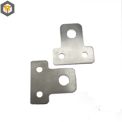 Fabricación de hojas de corte por láser de metal de alta precisión a medida Partes de estampado de soporte de aluminio