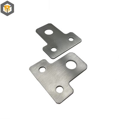 Fabricación de hojas de corte por láser de metal de alta precisión a medida Partes de estampado de soporte de aluminio