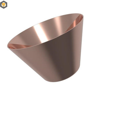 Partes de estampado de metal de chapa de acero inoxidable de aluminio anodizado a medida